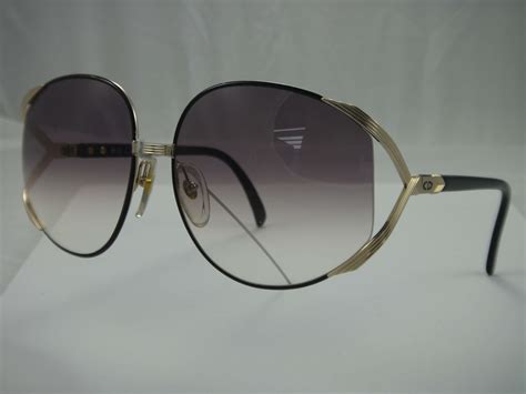 occhiali dior anni '80|Occhiali da sole vintage Christian Dior 2396 con mezza  .